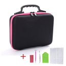 15/30/60/120/140 Bottles Storage Box 5D Diamond Painting Accessories Tools Container Bag Carry Case Embroidery Mosaic органайзер