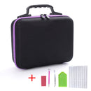 15/30/60/120/140 Bottles Storage Box 5D Diamond Painting Accessories Tools Container Bag Carry Case Embroidery Mosaic органайзер