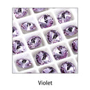 New Rivoli Fancy Stones Crystal Glass Rhinestones Claw Loose Beads With Silver Plating For Garment Applique Jewelry Decoration