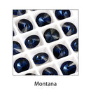 New Rivoli Fancy Stones Crystal Glass Rhinestones Claw Loose Beads With Silver Plating For Garment Applique Jewelry Decoration