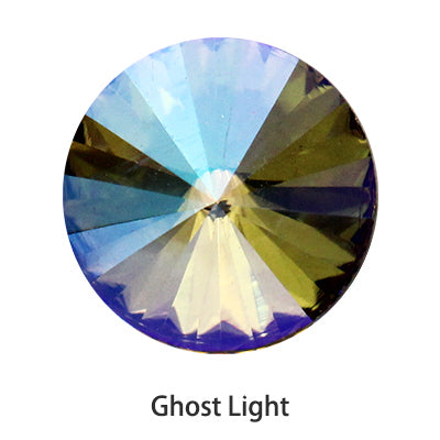 New Rivoli Fancy Stones Crystal Glass Rhinestones Claw Loose Beads With Silver Plating For Garment Applique Jewelry Decoration