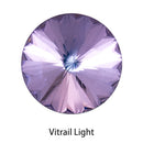 New Rivoli Fancy Stones Crystal Glass Rhinestones Claw Loose Beads With Silver Plating For Garment Applique Jewelry Decoration