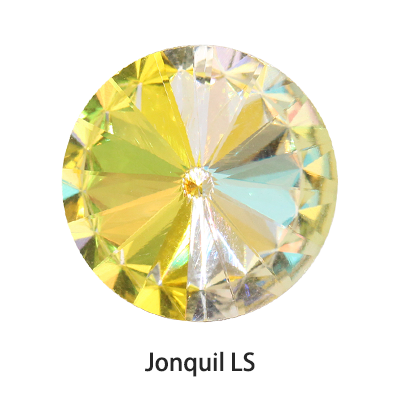 New Rivoli Fancy Stones Crystal Glass Rhinestones Claw Loose Beads With Silver Plating For Garment Applique Jewelry Decoration