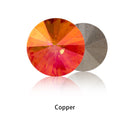 New Rivoli Fancy Stones Crystal Glass Rhinestones Claw Loose Beads With Silver Plating For Garment Applique Jewelry Decoration