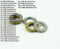 1PC F2-6M F3-8M F5-10M F6-12M F8-16M F10-18M F12-21M F12-23M Mini 3-in-1 Plane Axial Ball Bearing Thrust Bearing