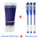 3+20Pcs/Set Gel Pens Refill Set Black Blue Red ink ballpoint pen Bullet tip 0.5mm journal writing school supplies Stationery