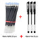 3+20Pcs/Set Gel Pens Refill Set Black Blue Red ink ballpoint pen Bullet tip 0.5mm journal writing school supplies Stationery