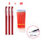 3+20Pcs/Set Gel Pens Refill Set Black Blue Red ink ballpoint pen Bullet tip 0.5mm journal writing school supplies Stationery