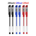 3+20Pcs/Set Gel Pens Refill Set Black Blue Red ink ballpoint pen Bullet tip 0.5mm journal writing school supplies Stationery