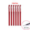 3+20Pcs/Set Gel Pens Refill Set Black Blue Red ink ballpoint pen Bullet tip 0.5mm journal writing school supplies Stationery
