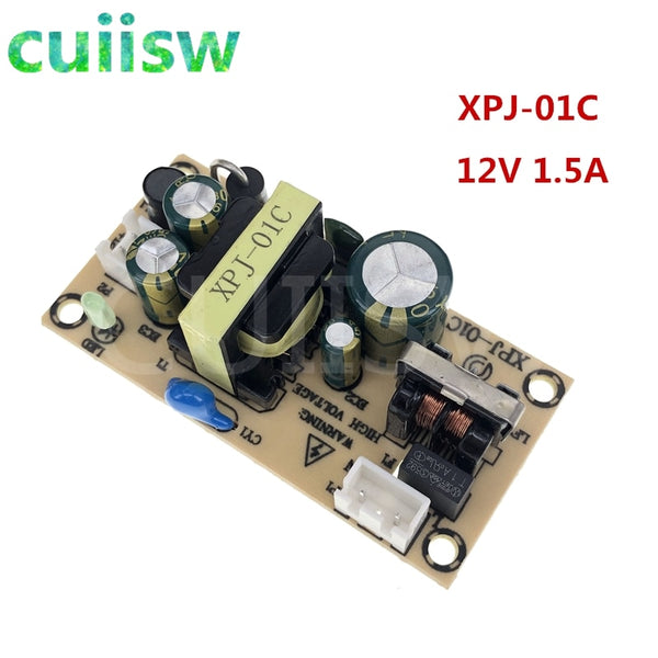AC-DC 12V 1.5A 5V 2A Switching Power Supply Module Bare Circuit 100-265V to 12V 5V 9V Board TL431 regulator for Replace/Repair