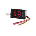 High Quality DC 100V 10A Voltmeter Ammeter Blue + Red LED Amp Dual Digital Volt Meter Gauge