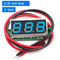 0.28 inch DC 0-100V 3-Wire Mini Gauge voltage meter Voltmeter LED Display Digital Panel Voltmeter Meter Detector Monitor Tools