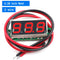 0.28 inch DC 0-100V 3-Wire Mini Gauge voltage meter Voltmeter LED Display Digital Panel Voltmeter Meter Detector Monitor Tools