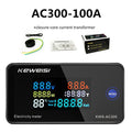 KWS-AC300 Voltmeter Ammeter KWS Power Energy Meter AC 50-300V LED AC Wattmeter Electricity meter with Reset Function 0-100A