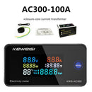 KWS-AC300 Voltmeter Ammeter KWS Power Energy Meter AC 50-300V LED AC Wattmeter Electricity meter with Reset Function 0-100A