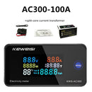 KWS-AC300 Voltmeter Ammeter KWS Power Energy Meter AC 50-300V LED AC Wattmeter Electricity meter with Reset Function 0-100A
