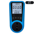 EU Plug Socket Digital Current Meter Voltmeter AC Power Meter Time Watt Power Energy Tester Wattmeter US UK AU FR BR IT Plug