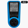 EU Plug Socket Digital Current Meter Voltmeter AC Power Meter Time Watt Power Energy Tester Wattmeter US UK AU FR BR IT Plug
