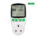 Digital AC Power Meter Socket Wattmeter Energy 220V Measuring Electricity Cost Analyzer EU US UK AU FR BR Plug Watt Monitor