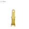 100Pcs/lot   2.8/4.8/6.3mm Female and male Crimp Terminal Connector Gold Brass/Silver Car Speaker Electric Wire Connectors  50 S