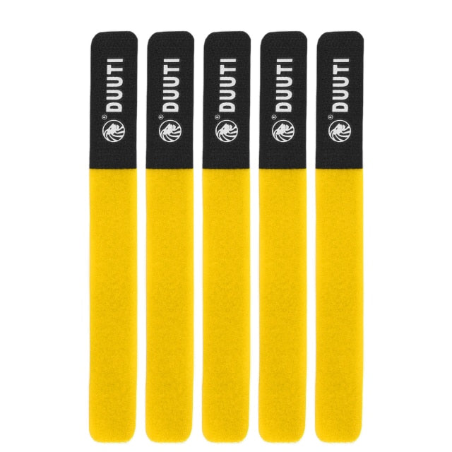 5Pcs Bicycle Handlebar Fixed Tape Road Bike Handlebar Strap Fishing Rod Tie Holder Strap Suspenders Fastener Hook Loop Ties