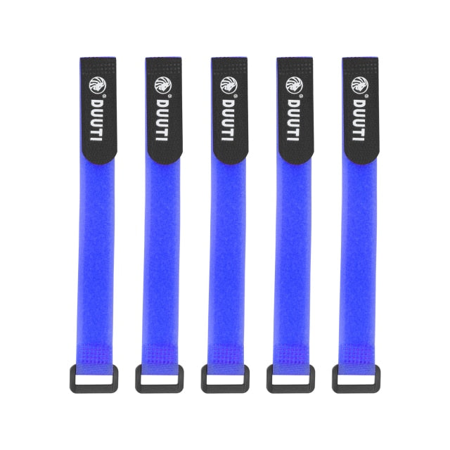 5Pcs Bicycle Handlebar Fixed Tape Road Bike Handlebar Strap Fishing Rod Tie Holder Strap Suspenders Fastener Hook Loop Ties