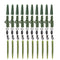 40 pcs Carp Fishing Accessories Lead Clip Quick Change Swivel Tail Rubber Anti Tangle Sleeves for Carp Rig Coarse Fishing Tackle