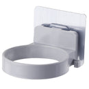 High Quality Wall-mounted Hair Dryer Holder Storage Organizer For Hairdryer Shelf ABS Bathroom Shelf Hairdryer Holder Rack