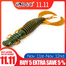 B&U  Larva Soft Fishing Lures   Artificial Lures Silicone Wobblers For Pike Swimbait Jigging Plastic Baits Worm