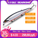 Bearking  4" 112mm 4-1/2” 97mm depth 3-4ft 1-1.2m fishing lures hard bait 10color for choose minnow quality professional minnow