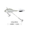 1Pcs Rotating Metal VIB vibration Bait Spinner Spoon Fishing Lures 13.6g 4.4cm Jigs Trout Winter Fishing Hard Baits Tackle Pesca