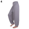 Women's Comfy Harem Loose Long Pants Belly Dance Boho  Wide Trousers