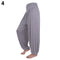 Women's Comfy Harem Loose Long Pants Belly Dance Boho  Wide Trousers