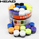 10pcs/lot Head Tennis Racket PU Overgrip Anti-skid Sweat Absorbed Soft Wrap Taps Tenis Racquet Damper Dry/ Vibration Tacky grips