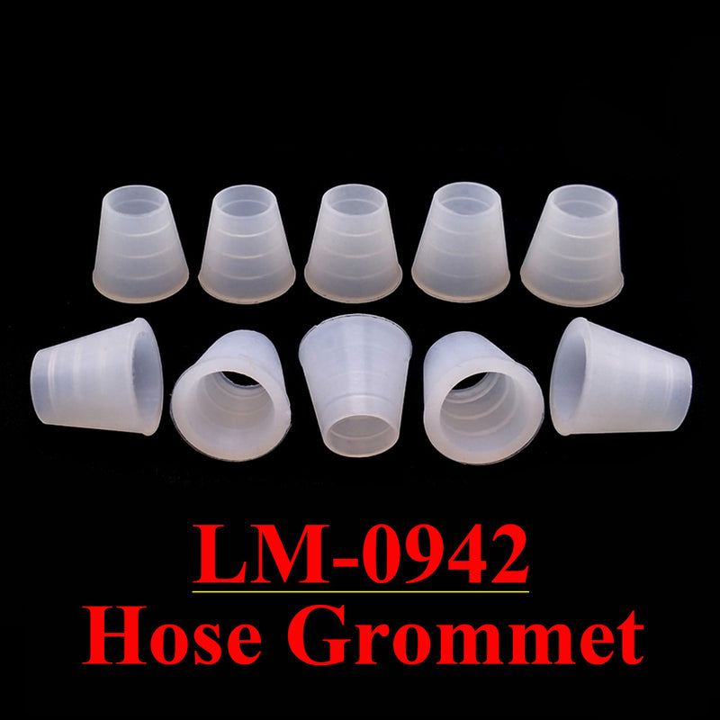 10 pcs White Hose Grommet Rubber Seal For Shisha Hookah Water Pipe Sheesha Chicha Narguile Accessories LM-0942
