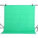 CY Hot Sale 1.6x2m Green Cotton Non-pollutant Textile Muslin Photo Backgrounds Studio Photography Screen Chromakey Backdrop