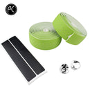 PCycling Bicycle Handlebar Tape Road Bike PU Leather Perforated Belt Breathable Soft Bike Handlebar Tape MTB Fixed Gear Belt