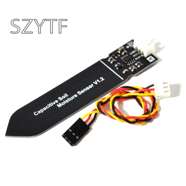 NEW ! Capacitive soil moisture sensor not easy to corrode wide voltage wire for arduino