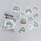 40 PCS Creative Little Dragon Green Paper Sticker Decoration DIY Ablum Diary Scrapbooking Label Sticker Cute Stationery TZ100