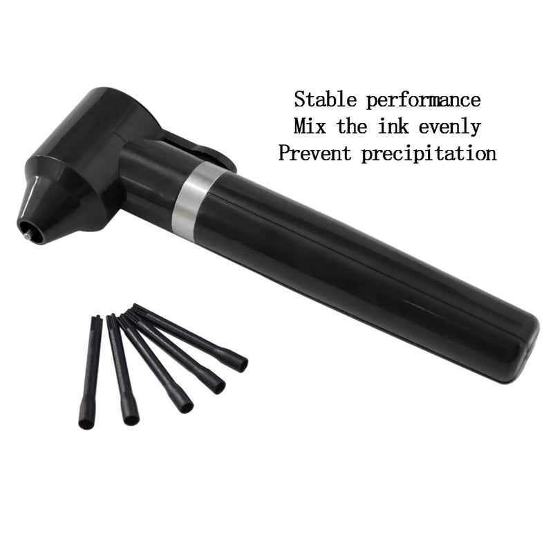 Electric Tattoo Ink Mixer Blender with 5Pcs Pigment Ink Sticks Eyebrow Lip Eyeliner Permanent Makeup for Tattoo Inks Cups Supply