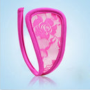 Sexy Womens Flower Lace Crocet C String Thongs Transparent Erotic Panties Invisible Floral Lingerie Underwear woman panties