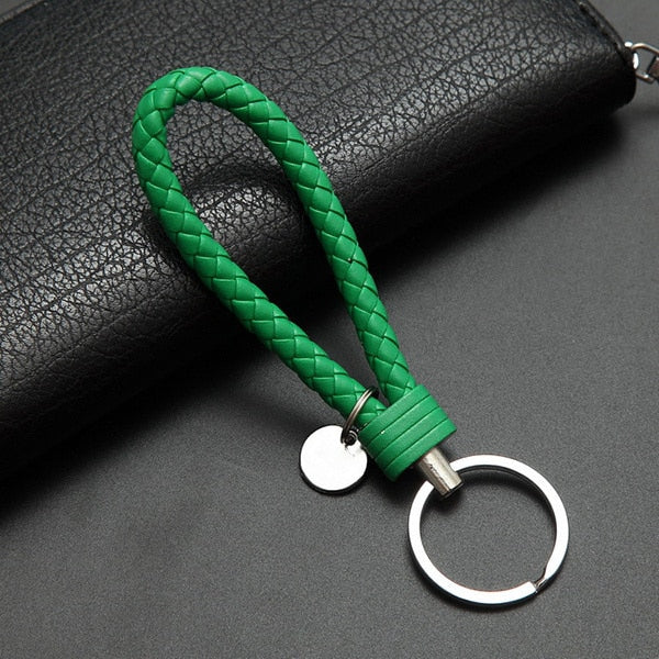 Car Key Chain For Motorcycles Scooters and Cars Key Fobs Leather Rope Key Ring Leather Car Key Chain Men and Women Small Gifts
