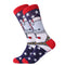 colorful For men socks Harajuku colorful Happy Funny Skull egg avocado Zebra everyday cotton socks for wedding Christmas gif