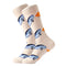 colorful For men socks Harajuku colorful Happy Funny Skull egg avocado Zebra everyday cotton socks for wedding Christmas gif
