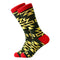 colorful For men socks Harajuku colorful Happy Funny Skull egg avocado Zebra everyday cotton socks for wedding Christmas gif
