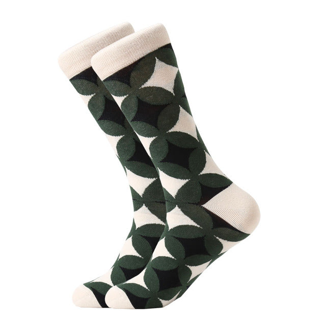 colorful For men socks Harajuku colorful Happy Funny Skull egg avocado Zebra everyday cotton socks for wedding Christmas gif