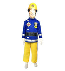 Hot 2019  Fireman Sam Children's Fancy Dress Costume 4-10 Years Carnival Party Halloween Cosplay Costumes