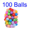 100/150/200PCS Outdoor Sport Ball Colorful Soft Water Pool Ocean Wave Ball Baby Children Funny Toys Eco-Friendly Stress Air Ball