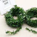 7.5 Meters Artificial Leaf Garland Plants Vine Fake Foliage Handmade for Home Decor Wedding Decoration DIY Wreath Silk Flower .Q
